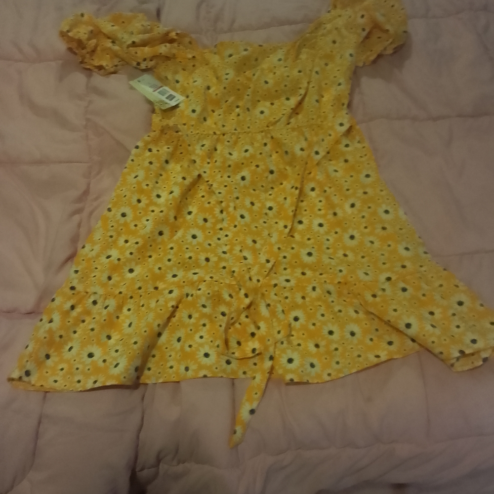 BeBop‎ Sunflower Print Dress